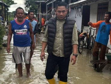 Wakil Ketua DPRD Pemalang Aris Ismail Monitoring Dampak Banjir di Desa Tambakrejo dan Wanamulya