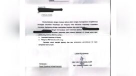 Tangkap Layar, Surat Berkop Kelurahan Mulyoharjo Pemalang Minta Bantuan Bingkisan Lebaran