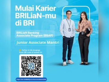 Lowongan Kerja BRI 2026: BRILiaN Banking Associate Program Resmi Dibuka