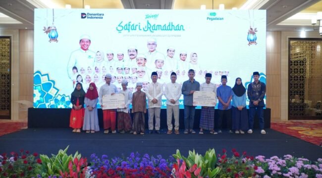 Safari Ramadan Pegadaian Hadirkan Kebahagiaan bagi Anak Yatim di Semarang