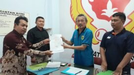 Kantongi Dukungan 32 Cabor, Prasetya Widyatmoko Kembalikan Formulir Calon Ketua KONI Pemalang