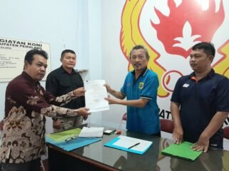 Kantongi Dukungan 32 Cabor, Prasetya Widyatmoko Kembalikan Formulir Calon Ketua KONI Pemalang