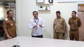 Bupati Pemalang Anom Widiyantoro melakukan kunjungan silaturahmi ke beberapa Instansi Vertikal Di Kabupaten Pemalang, Selasa (6/01/2026).