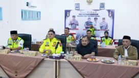 Monitoring Malam Takbiran 2026, Forkopimda Pemalang Siaga di Pos Gandulan