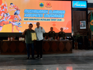 Aklamasi di Musorkab 2026, Prastyo Widyatmoko Nahkodai KONI Pemalang