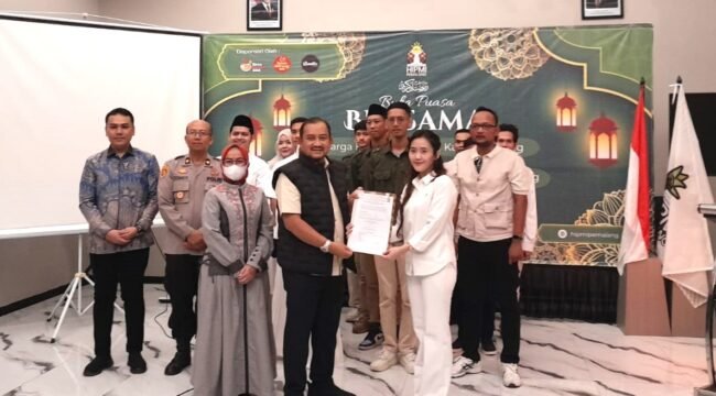 HIPMI Pemalang Bentuk Basnom, Bupati Anom Widiyantoro Tekankan Sinergitas dan Penguatan Ekonomi Daerah