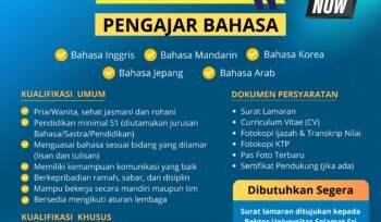 Info Loker! UNISS Kendal Buka Lowongan Pengajar Bahasa, Ini Kualifikasinya