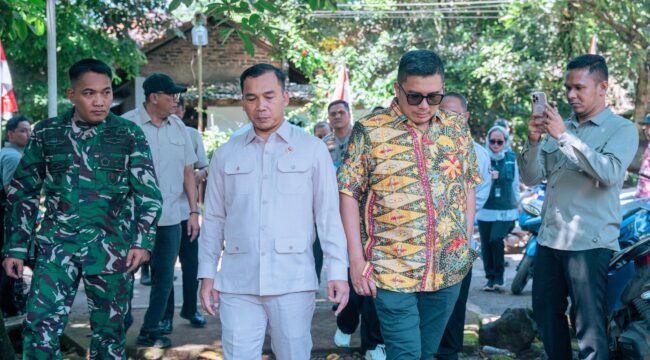 Dampingi Kunker Menteri Wihaji, Mohammad Saleh Tekankan Program MBG 3B Harus Tepat Sasaran