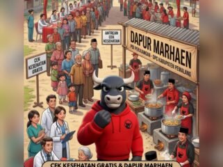 DPC PDI Perjuangan Pemalang Gelar Cek Kesehatan Gratis dan Dapur Marhaen
