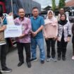 12 Ton Beras Disalurkan ke Pemalang, Bupati Sampaikan Terima Kasih