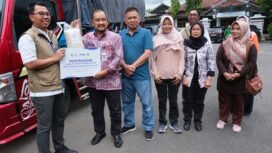 12 Ton Beras Disalurkan ke Pemalang, Bupati Sampaikan Terima Kasih