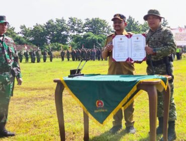 Program TMMD 2026 Fokus Bangun Jalan dan Talud di Surajaya