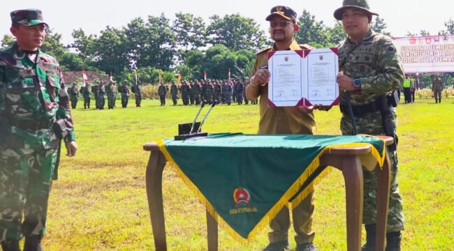 Program TMMD 2026 Fokus Bangun Jalan dan Talud di Surajaya