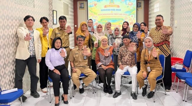 Tingkatkan Kapasitas Lembaga, Pemalang Adakan Pelatihan Hak Anak dan PFA