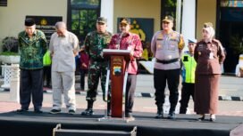 Bupati Anom Bersama Forkopimda Cek Kesiapan Pengamanan Mudik Lebaran 2026