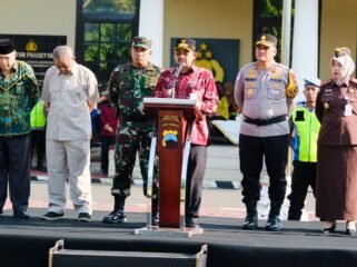 Bupati Anom Bersama Forkopimda Cek Kesiapan Pengamanan Mudik Lebaran 2026