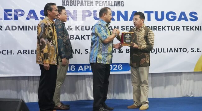 Dua Direksi Purna Tugas, Bupati Pemalang Tekankan Transformasi ESG di Perumda Air Minum Tirta Mulia