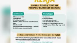 Info Loker! Kospin JASA Buka Lowongan AO Pinjaman/Frontliner, Penempatan Weleri dan Sekitarnya