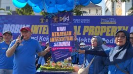 CFD Simpang Lima Semarang Meriah, Kanwil Kemenkum Jateng Jemput Bola Layanan KI di Hari Sedunia
