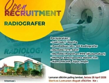 Info Loker! RSU Siaga Medika Pemalang Buka Lowongan Radiografer, Ini Syaratnya