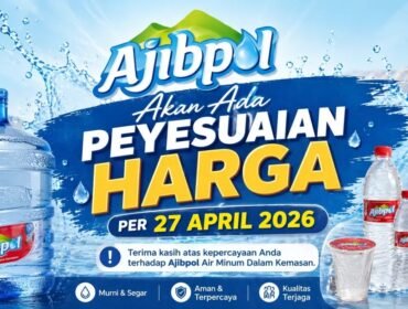 Mulai 27 April 2026 Ajibpol Sesuaikan Harga, Konsumen Sambut Positif Refill Lebih Murah