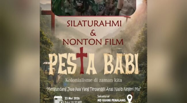 Silaturahmi dan Nobar Film Dokumenter 'Pesta Babi' Akan Digelar di Pemalang