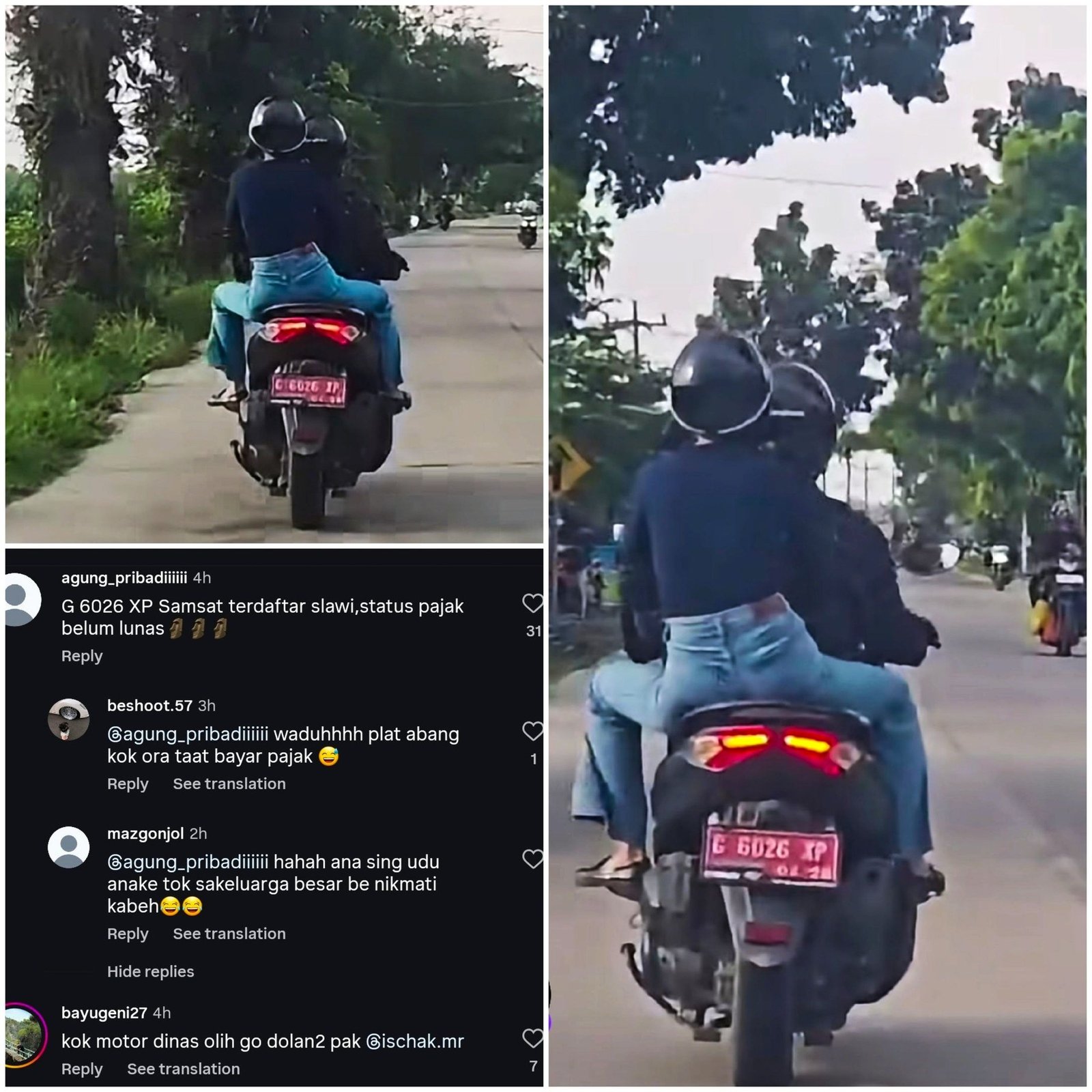 Viral! Kendaraan Dinas Diduga Dipakai Anak Muda Saat Hari Libur, Tuai Sorotan Warganet
