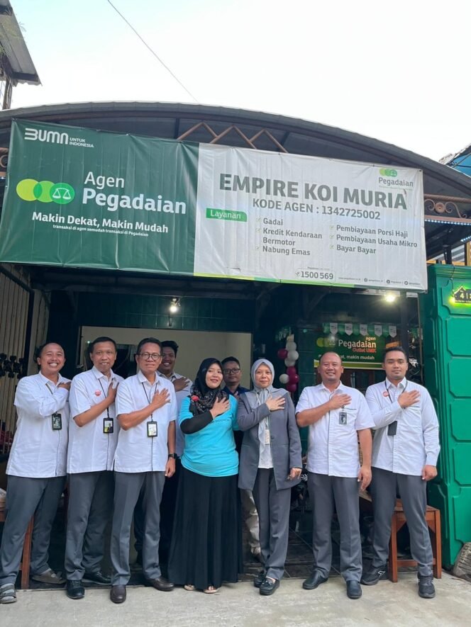 
					Pegadaian Resmikan Outlet Agen “Empire Koi Muria” di Kudus, Dekatkan Layanan Keuangan ke Masyarakat