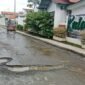 Jalan Rusak di Depan Stasiun Pemalang Dikeluhkan Pengendara, Berbulan-bulan Tak Kunjung Diperbaiki