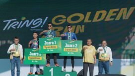 PT Pegadaian sukses menyelenggarakan ajang lari perdana bertajuk Tring! Golden Run 2026 yang diikuti ribuan pencinta olahraga lari.