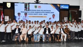 Pengurus KONI Pemalang 2026-2030 Resmi Dikukuhkan, Aris Ismail Harap Prestasi Olahraga Meningkat