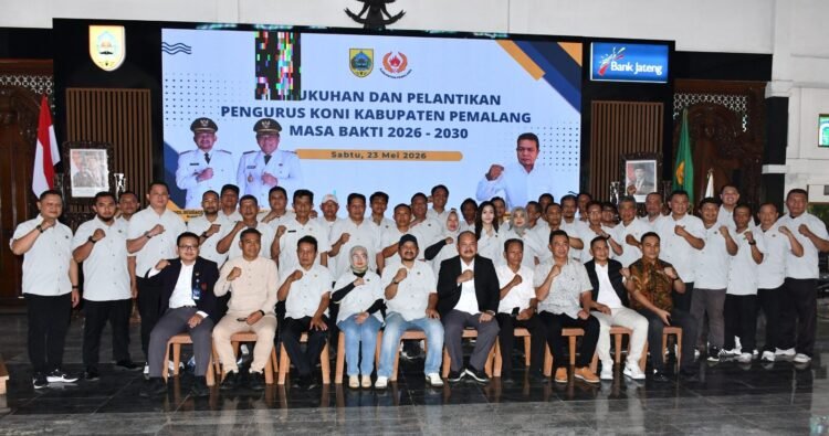 Pengurus KONI Pemalang 2026-2030 Resmi Dikukuhkan, Aris Ismail Harap Prestasi Olahraga Meningkat