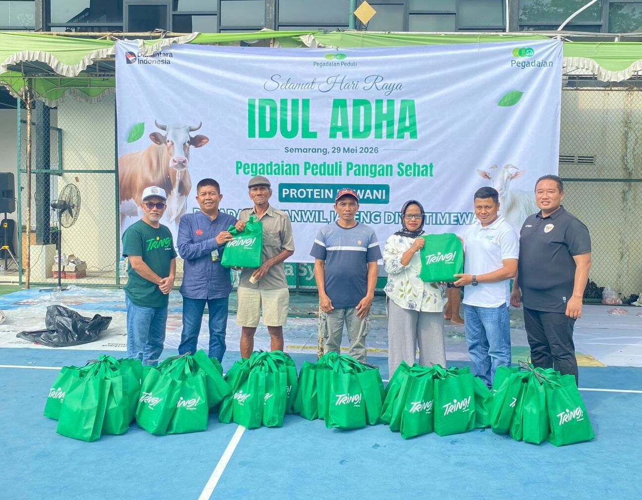 Rayakan Idul Adha 2026, Pegadaian Distribusikan Hewan Kurban Secara Merata ke Enam Area Kerja di Jateng