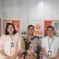 Foto Bersama : Catur Sujatmiko selaku Fund and Transaction Manager serta Cindy Farah Noor Destika selaku Relationship Manager Funding and Transaction (RMFT) BRI cabang Pemalang berkunjung ke Lazismu Pemalang