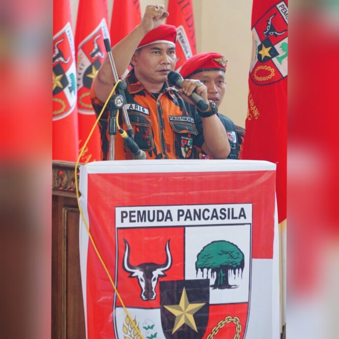 
					Ketua MPC Pemuda Pancasila Kabupaten Pemalang, Aris Ismail, SAP
