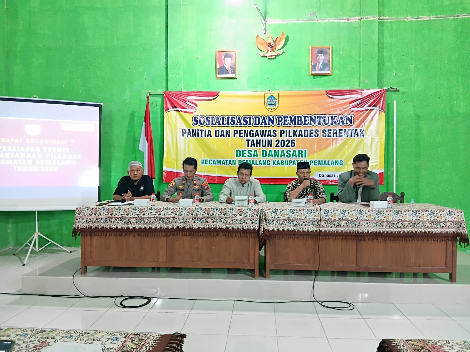 Sosialisasi Pembentukan Panitia dan Pengawas Pilkades Serentak 2026,