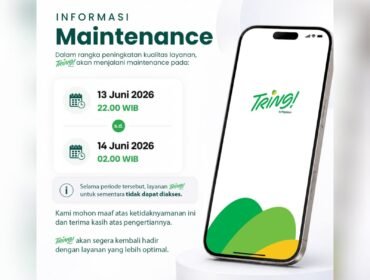 Tring! Pegadaian Akan Maintenance pada 13 hingga 14 Juni 2026, Layanan Tidak Bisa Diakses Mulai Pukul 22.00 WIB