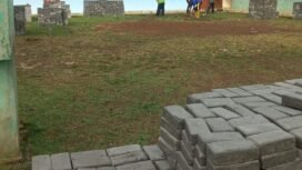 BRI Peduli Salurkan CSR Pavingisasi Halaman MDT Riyadlatul Uqul Pakembaran, Dukung Kenyamanan Santri