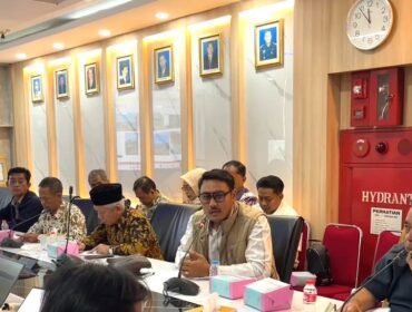 Sekretaris Komisi B DPRD Kabupaten Pemalang, Fahmidh Dhuha, SM, MM, menyampaikan usulan kepada Kementerian Kelautan dan Perikanan (KKP) RI