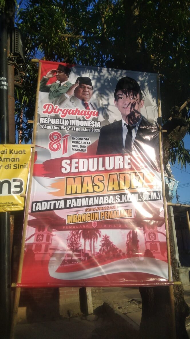 
					Baliho ‘Sedulure Mas ADI7’ Bermunculan di Pemalang, Ada Apa?