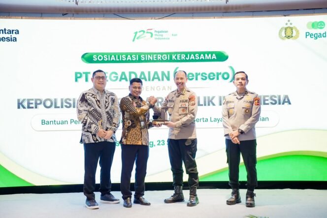 
					Pegadaian Kanwil XI Semarang Perkuat Sinergi dengan POLRI, Tingkatkan Keamanan Operasional dan Kepercayaan Nasabah