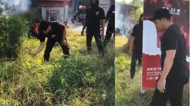 Dukung Pemalang Rhapsodi, Aris Ismail Pimpin Korve Jumat Bersih MPC Pemuda Pancasila