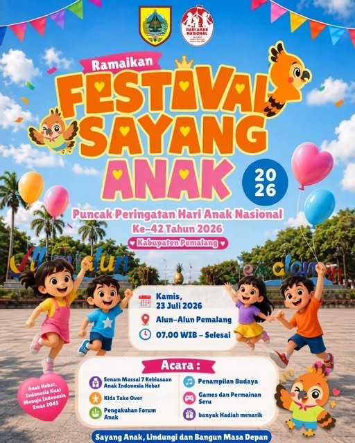 Ramaikan Festival Sayang Anak 2026!