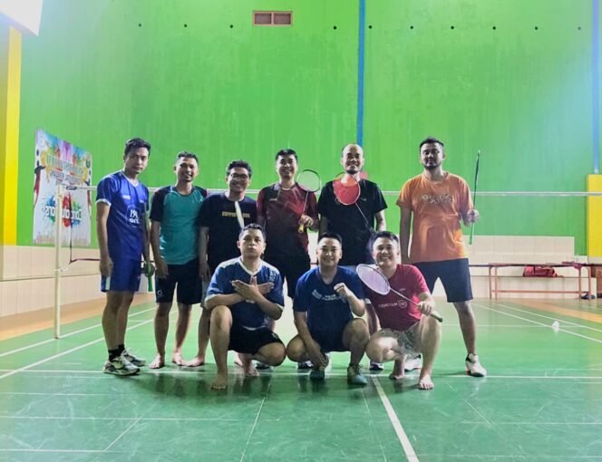 
					Karyawan BRI Cabang Pemalang Jaga Kebugaran Lewat Badminton di GOR Crystal