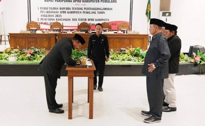
					DPRD Pemalang Setujui Raperda Pertanggungjawaban APBD 2025