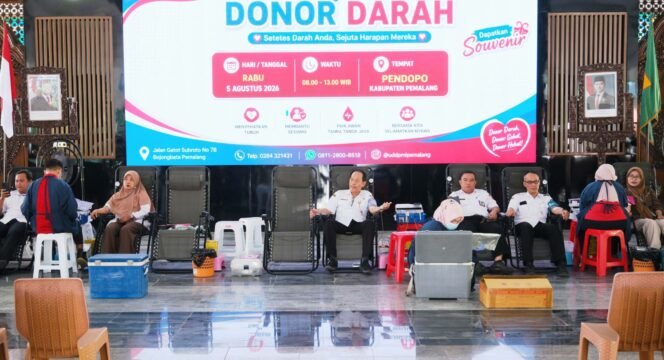 
					300 Warga Ikuti Donor Darah PMI Pemalang, Kebutuhan Capai 2.000 Kantong per Bulan