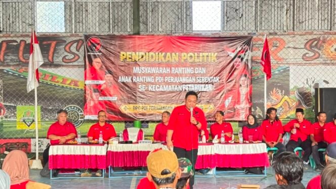 
					600 Kader PDI Perjuangan Petarukan Dilantik Jadi Pengurus Ranting dan Anak Ranting
