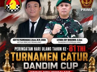 Siap Digelar! Turnamen Catur Dandim Cup 2026 