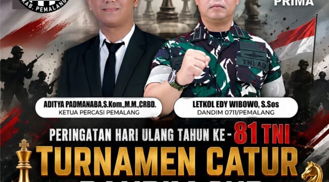 Siap Digelar! Turnamen Catur Dandim Cup 2026 