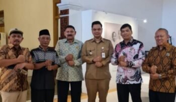 Ketua Umum (Ketum) Pengurus Provinsi (Pengprov) Persatuan Tenis Meja Seluruh Indonesia (PTMSI) Jawa Tengah, Brigjen Pol (Purn) Drs. Lukas Arry Dwiko Utomo, CRP., beserta rombongan melaksanakan silaturahmi sekaligus audiens bersama Bupati Jepara, H. Witiarso Utomo, S.E.